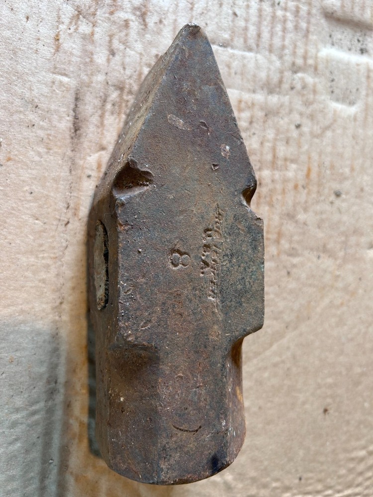 Rustic Original Vintage Primitive TRUE TEMPER USA 8 Sledge Hammer no handle