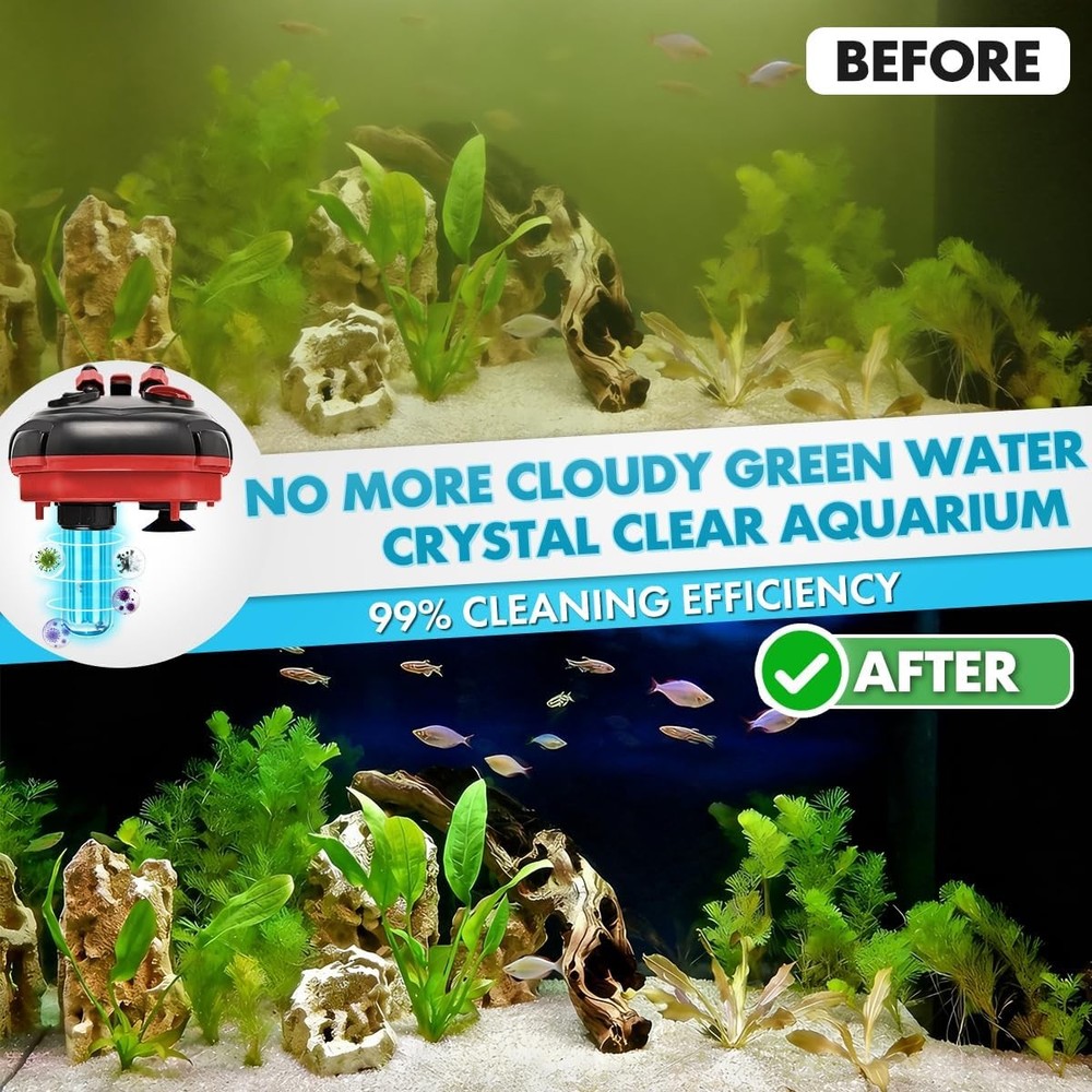 External Aquarium Filter Canister Quiet Water Filter