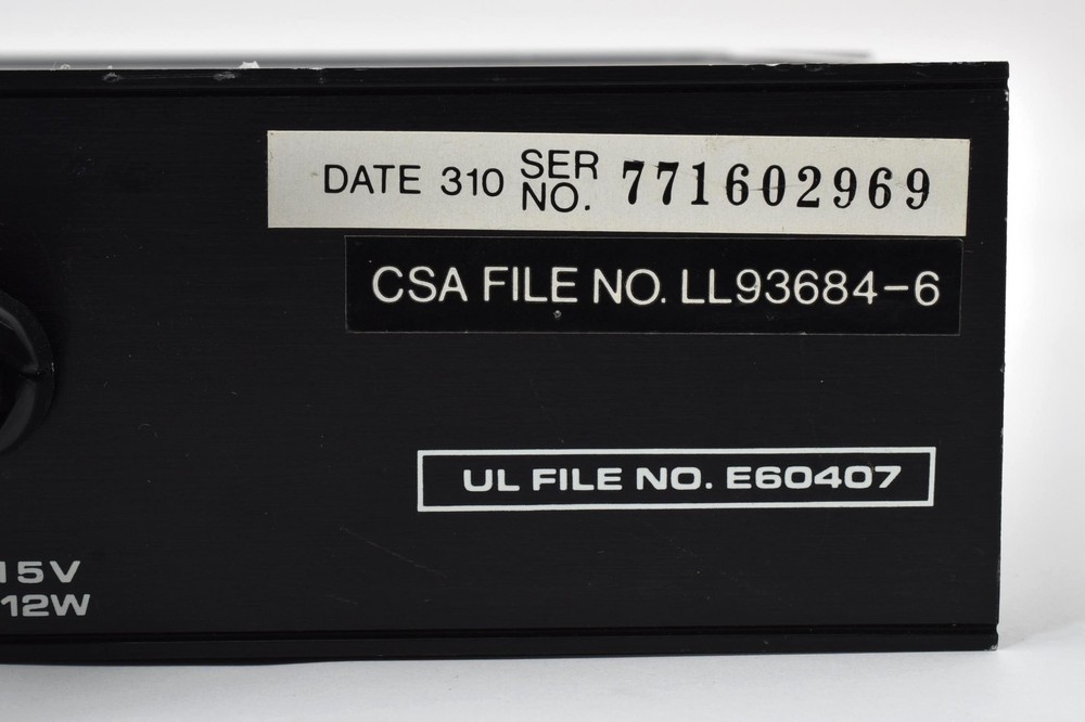 dbx 160XT Compressor Limiter Professional Studio Rack Audio Tested Working Japan