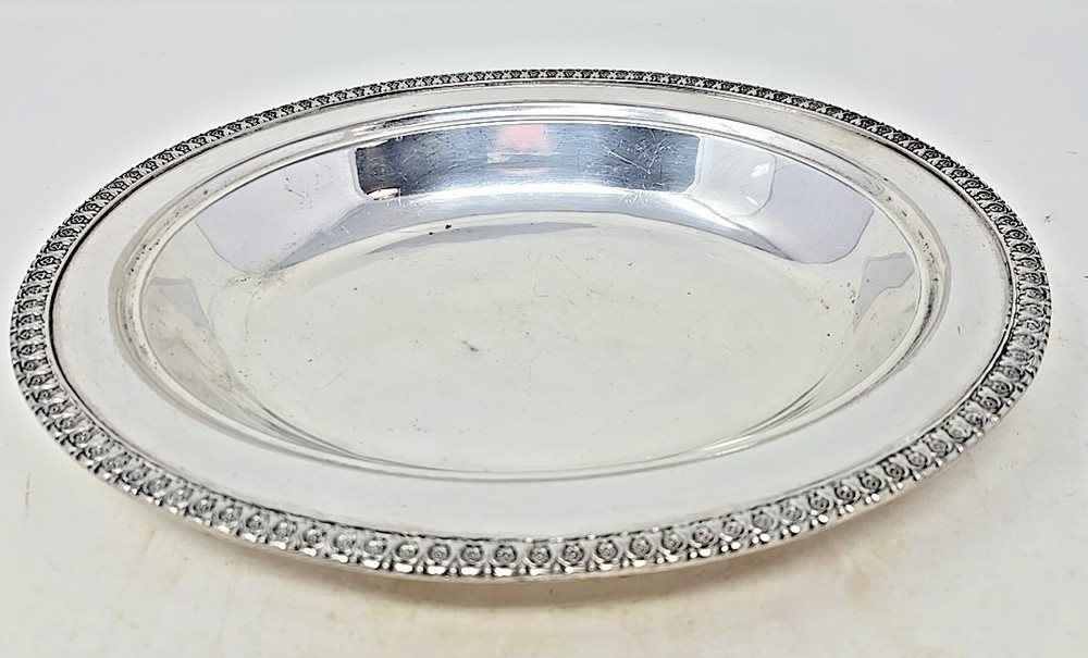 Excelsior 11.5" Oval Silver Plated Platter