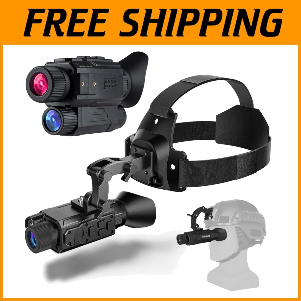 Rechargeable Night Vision Monocular 984FT Range