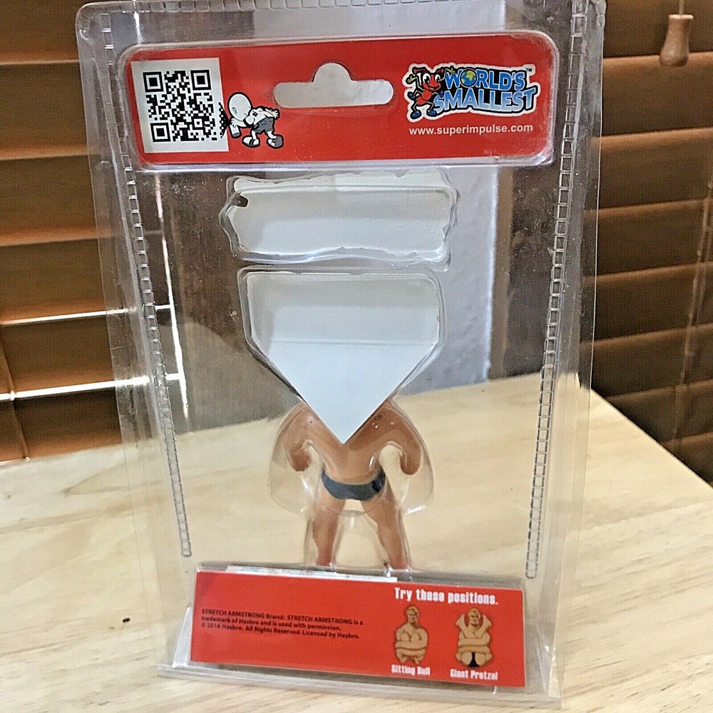 Worlds Smallest Stretch Armstrong New