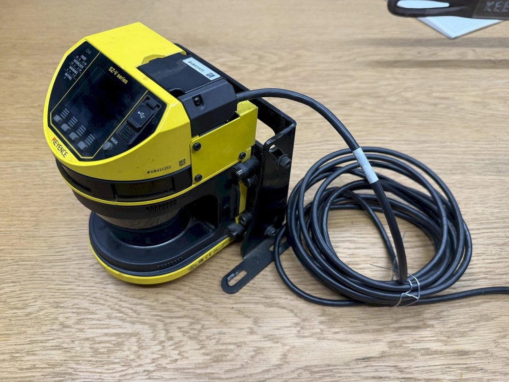 2024 KEYENCE MODEL SZV04X SAFETY LASER SCANNER, MULTI-FUNCTION TYPE, WITH CAMERA