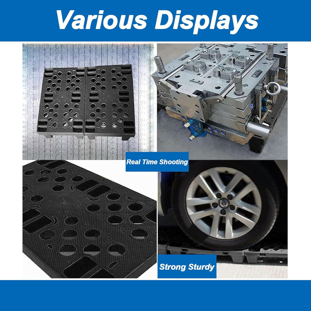 Lightweight Moisture-Proof Interlocking Plastic Pallets for Indoor/Outdoor Use