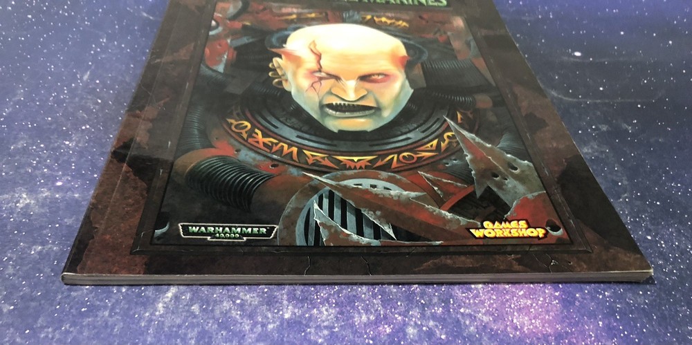 Warhammer 40k Chaos Space Marines Codex Supplement Softcover 1999