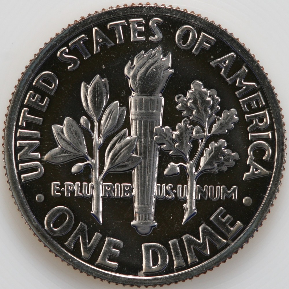 1970 S Gem Proof Roosevelt Dime CN-Clad