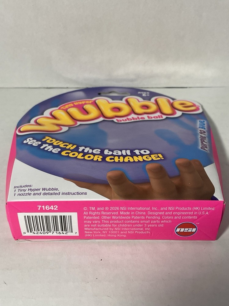 Tiny Hyper Wubble Bubble Ball Purple To Blue