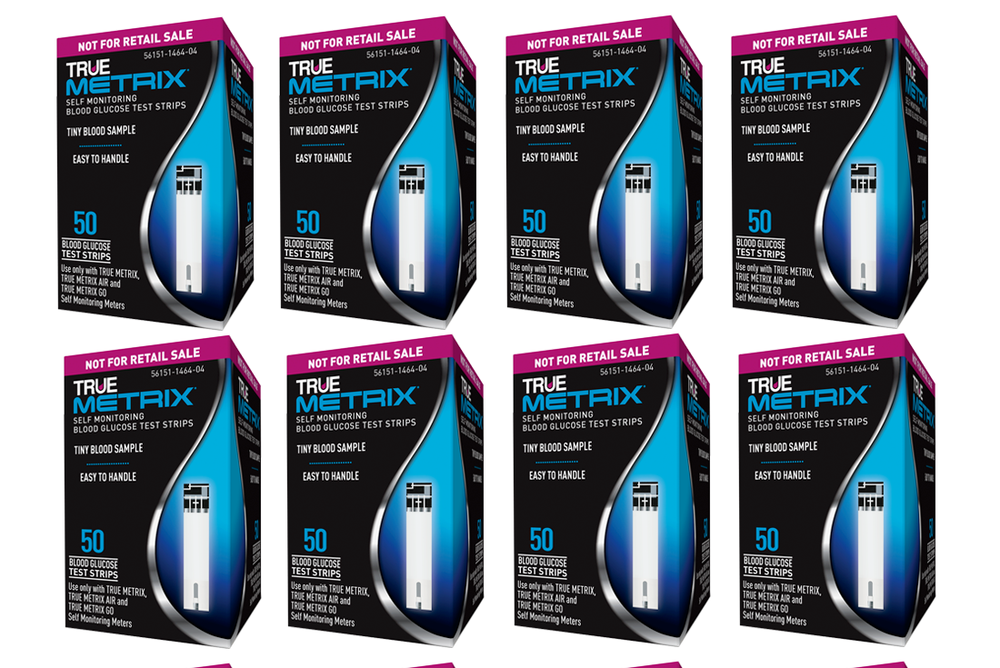 TRUE Metrix Blood Glucose 400 Test Strips Exp: 7/15/2024