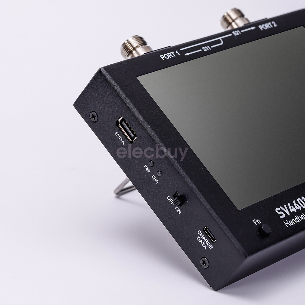 SV4401A 50KHz-4.4GHz Handheld Vector Network Analyzer Antenna Analyzer 7" Screen