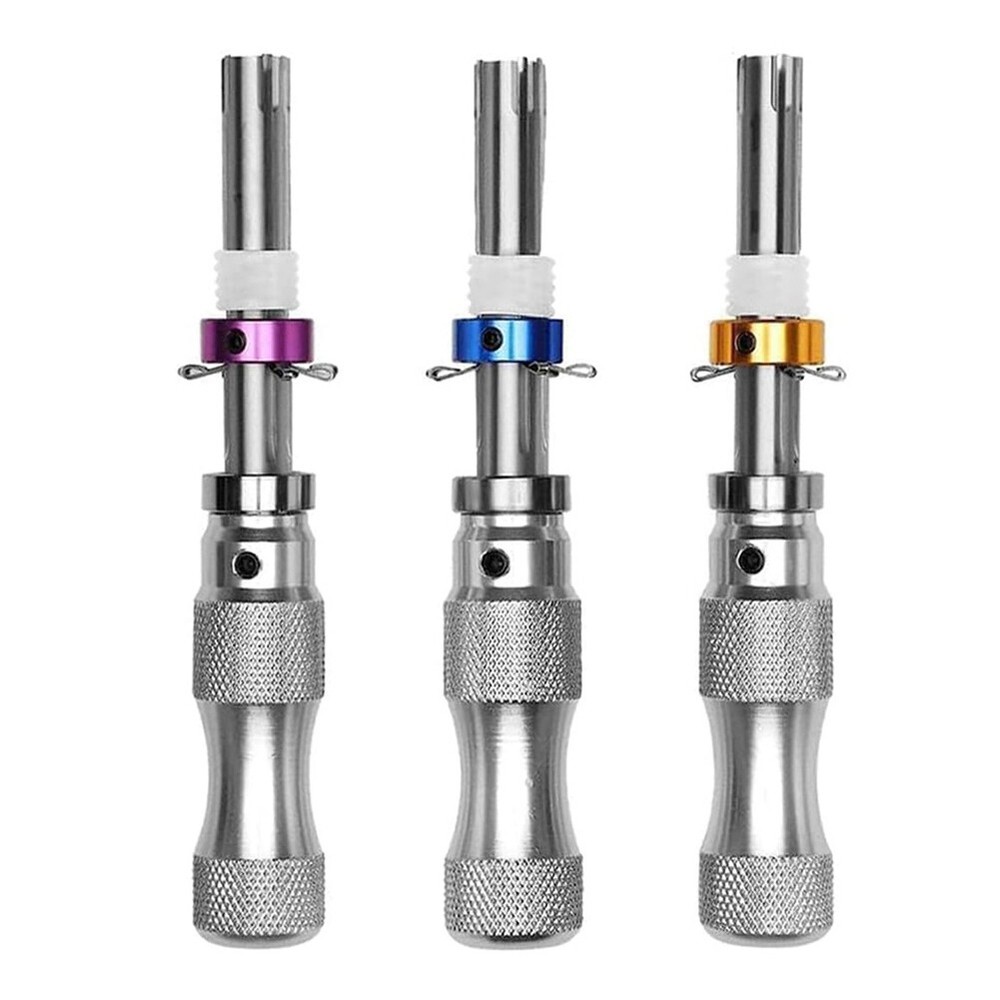 3Pcs Seal/O-Ring Hook Seal Puller 7 Pin Advanced Home Tubular Puller Tool Set