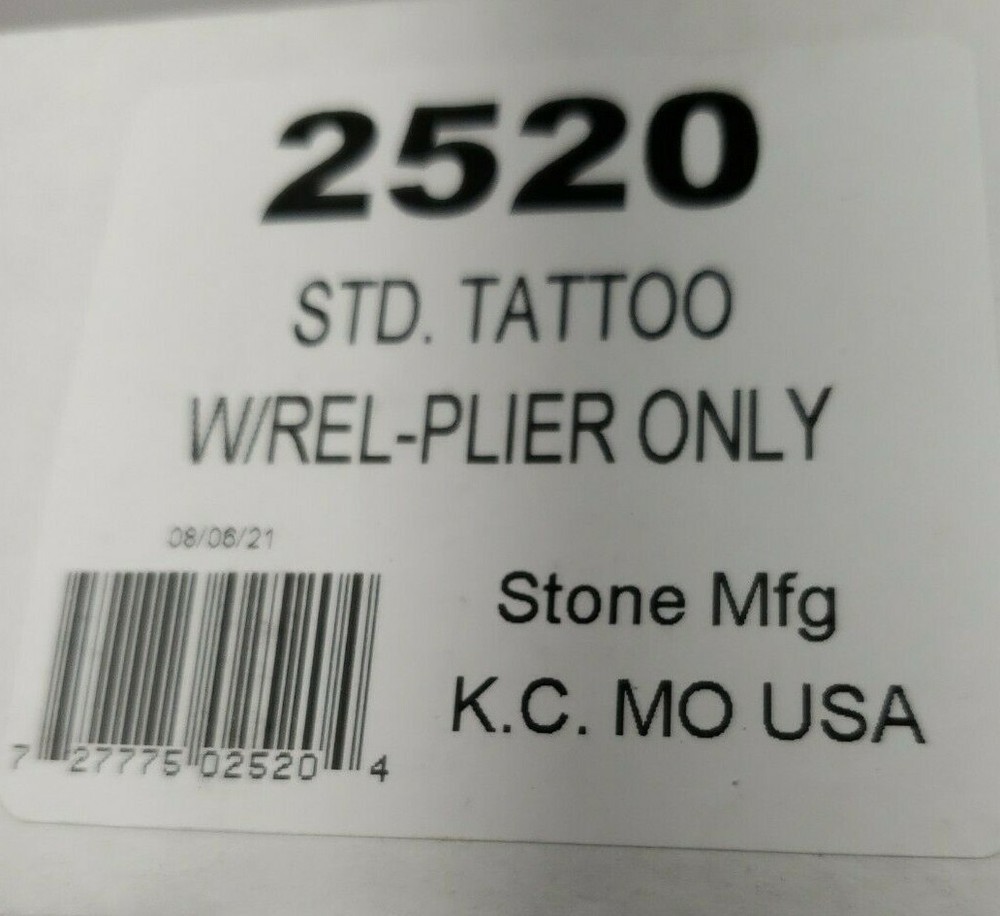 Stone 2520 Plier Only Standard,