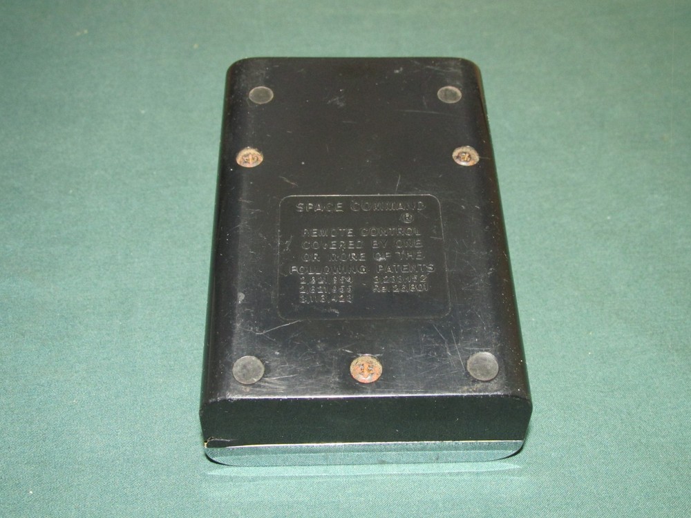 Vintage Zenith Space Command 4 Push Button TV Remote Control Television Clicker