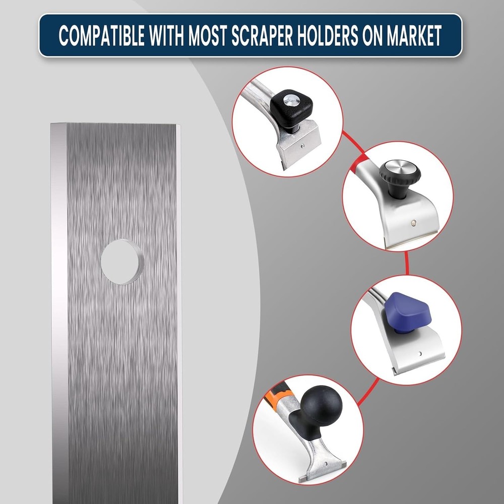 Carbide Scraper Replacements - 10 pcs