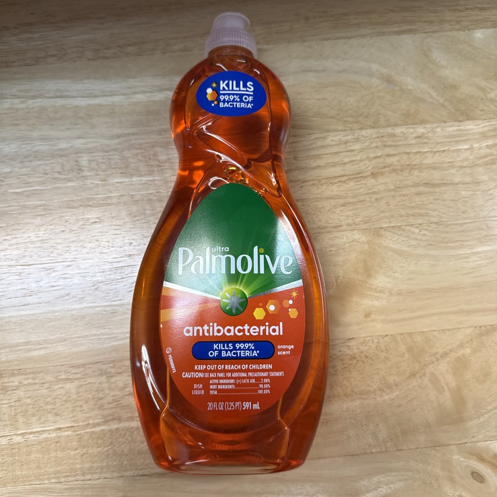 Palmolive Ultra Antibacterial Orange Scent Dish Liquid 20 oz