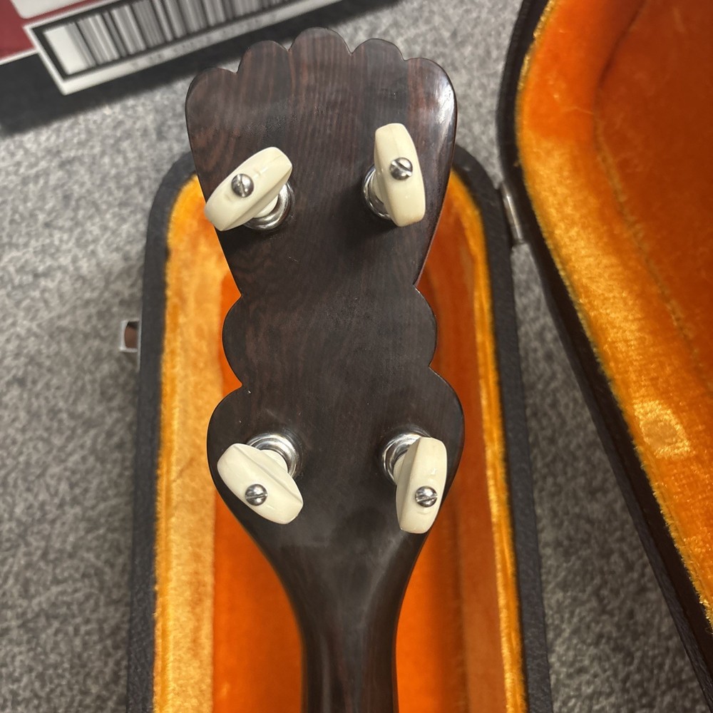 Thos. W. Bree & Co. 4-String Vintage Banjo with Case