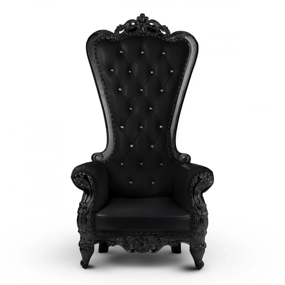 Master Series BDSM Throne Chair - Black
