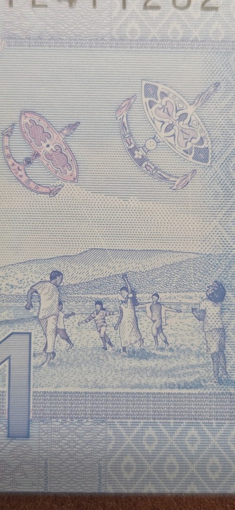 Malaysia 1 Ringgit Banknote Uncirculated Polymer Note P-51