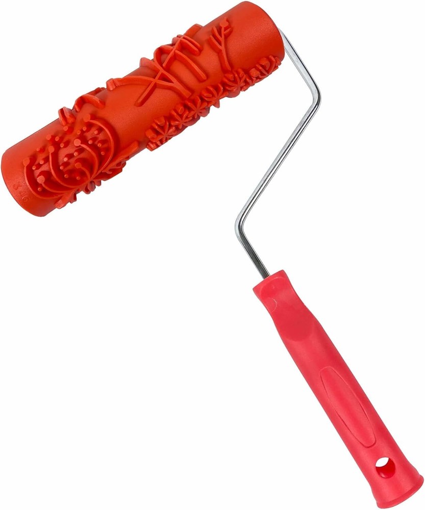 Hanroy 7'' Patterned Paint Roller for Wall Decoration Classic Brick EG346T