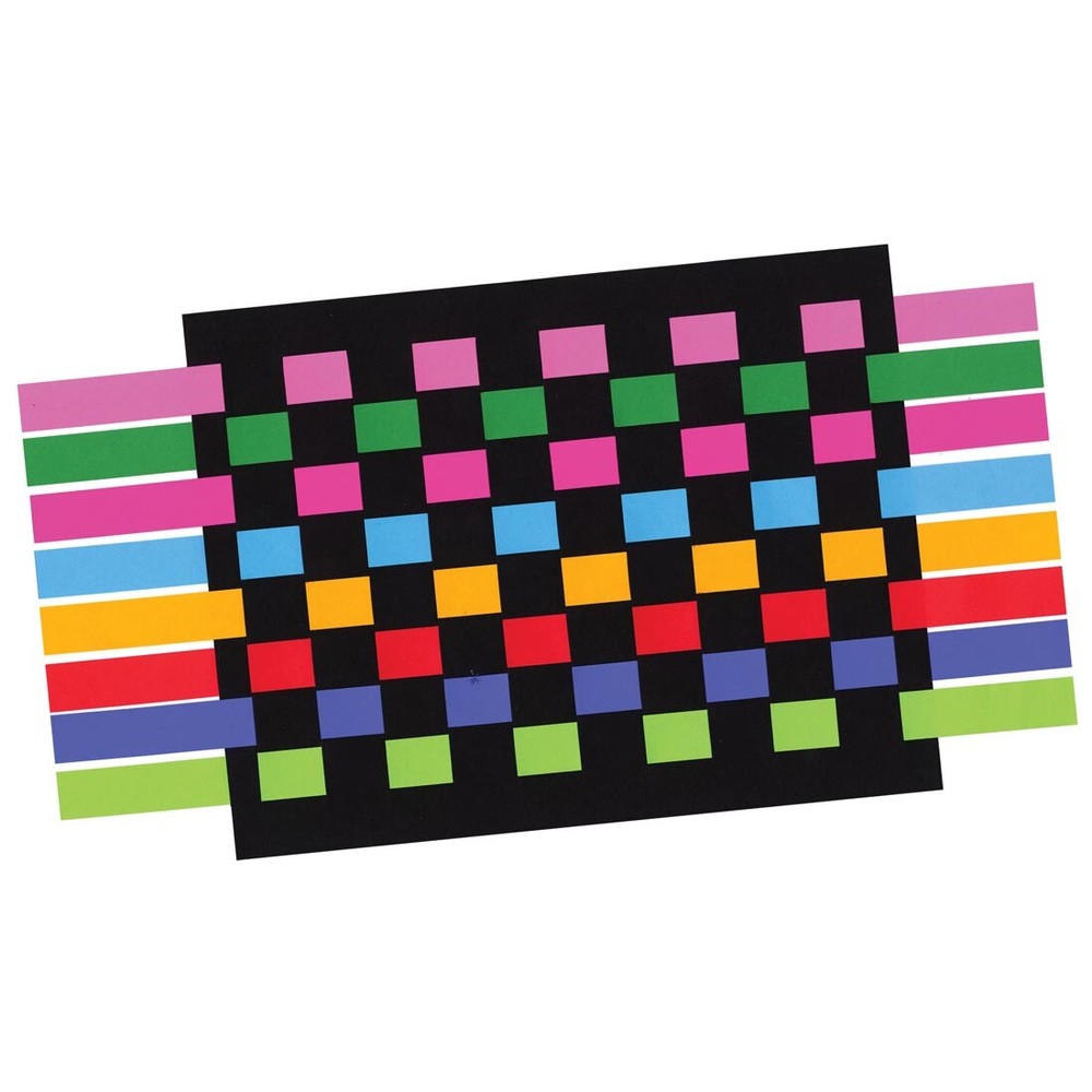 Hygloss Bright Paper Strips Weaving Kit