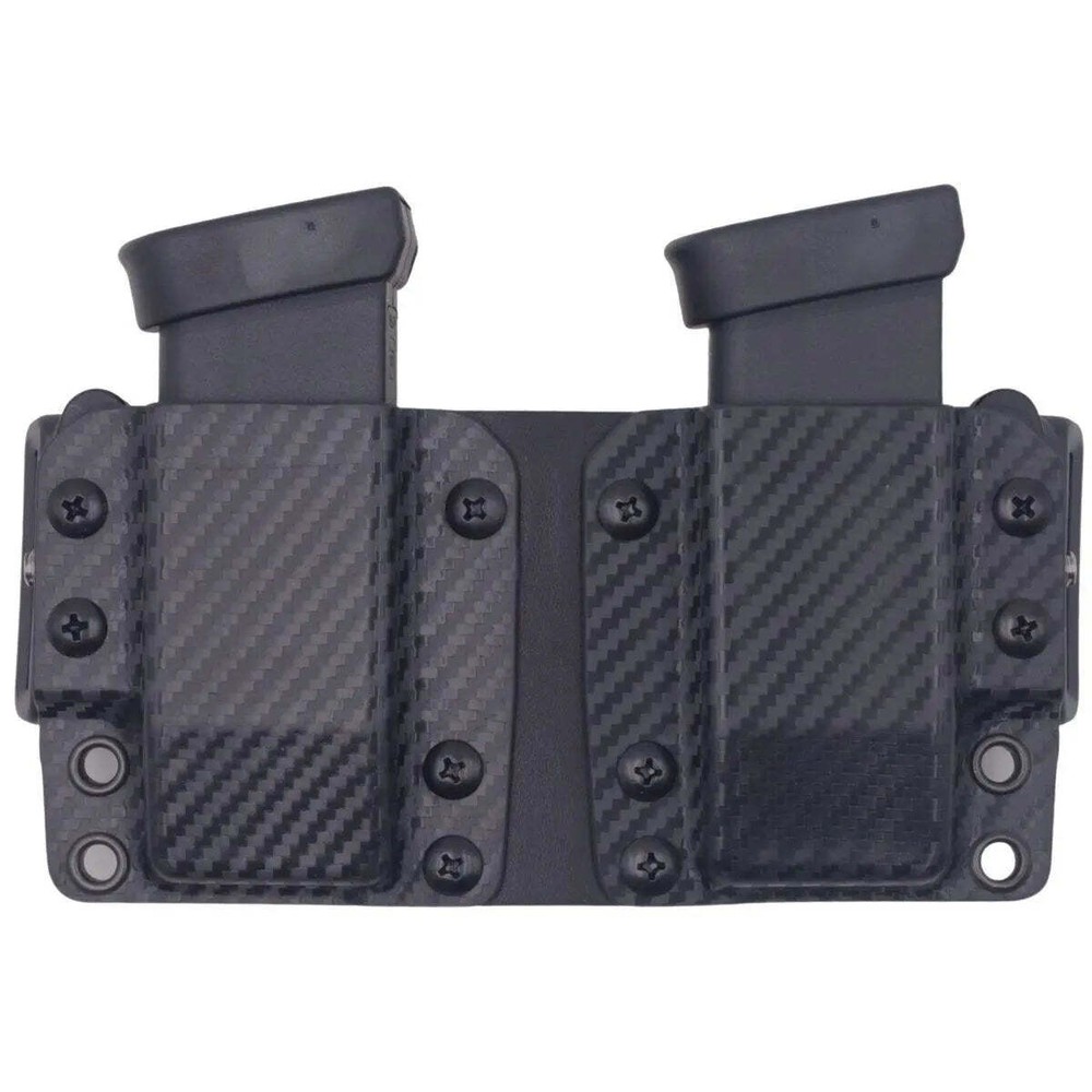 OWB KYDEX Double Magazine Holster - Rounded Gear