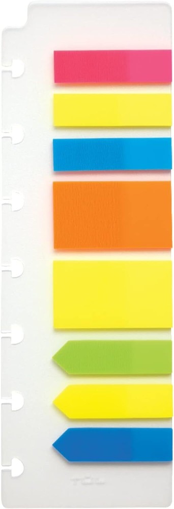 TUL Custom Note-Taking System Discbound Page Flags,  Assorted, Pack of 200
