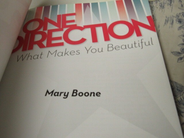 2012 One Direction: What Makes You Beautiful Book