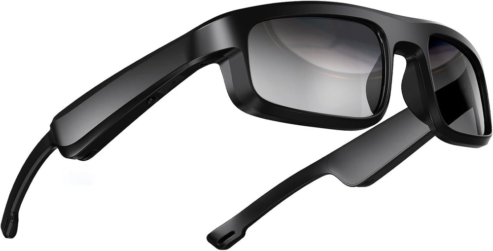 Smart Glasses, Polarized Bluetooth Sunglasses with Speaker, Voice Assistant, Ope