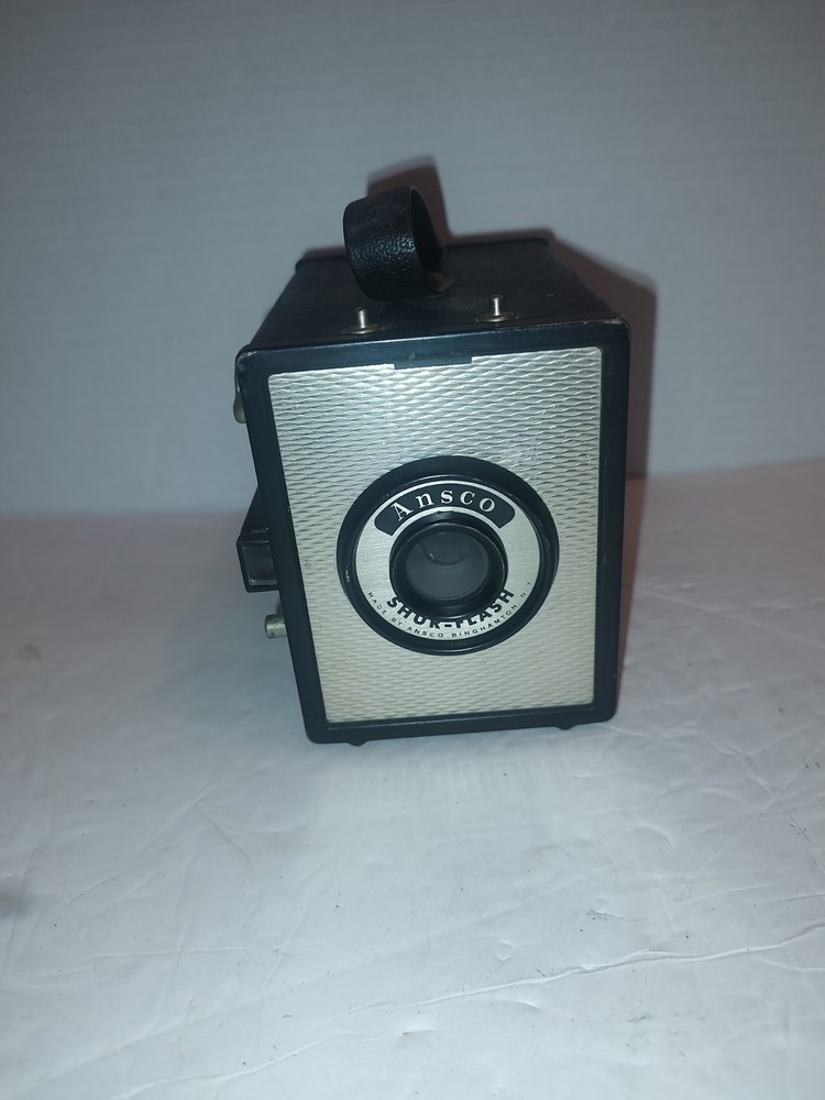 Vintage Ansco Shur-Flash Box Camera Untested