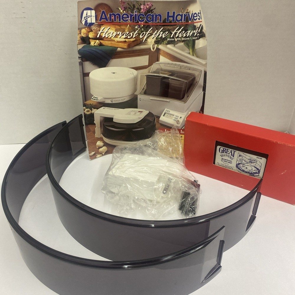 American Harvest Jet Stream Oven White JS-2000 With Expansion Kit Untested