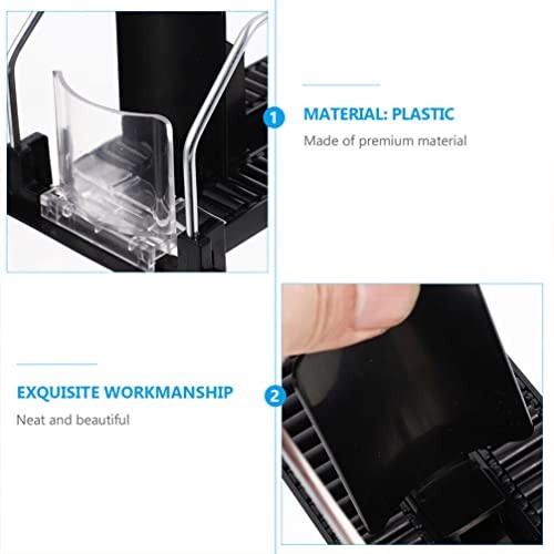 2pcs Automatic Drink Replenishment Pushers Fridge Sliding Beverage Organizer