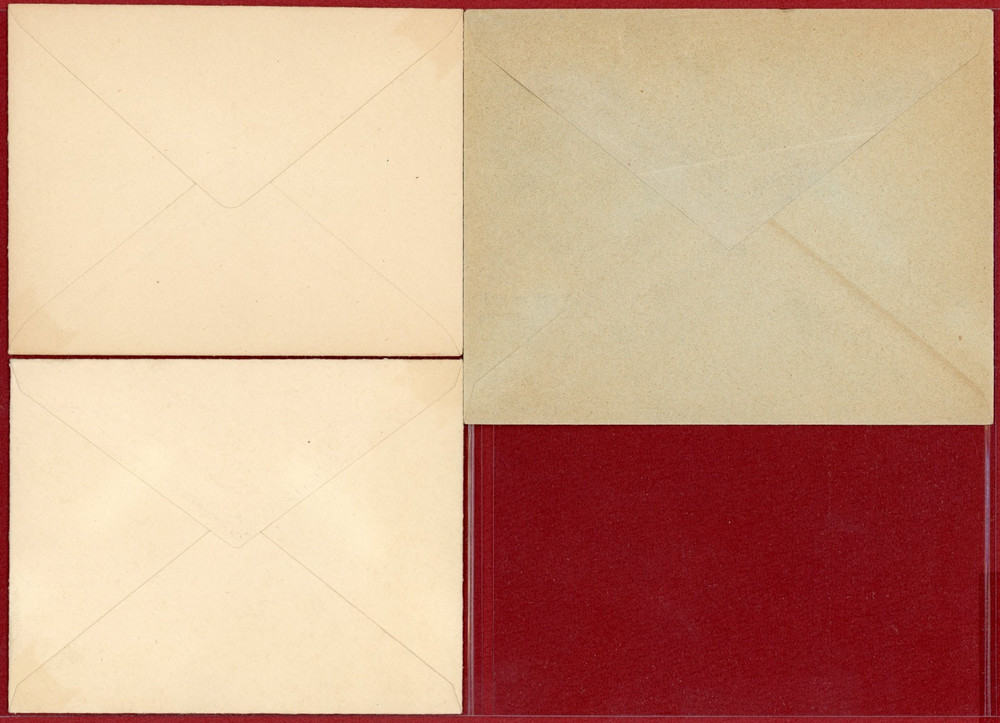 Hong Kong #EN4,7,19, Mint, Postal Envelops