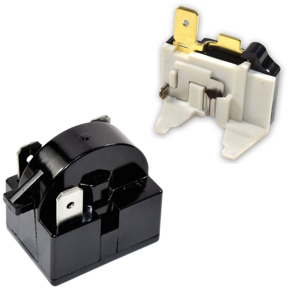 Refrigerator Compressor 4.7 Ohm 3-Pin PTC Starter/Start Relay and Overload...