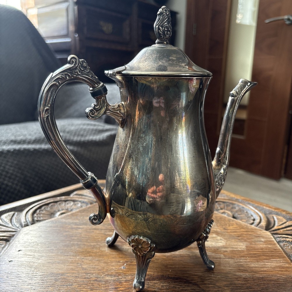 Large Silver Plated Coffee/teapot