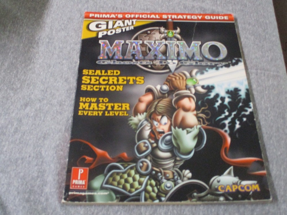 PRIMA S OFFICIAL STRATEGY GUIDE MAXIMO GHOSTS TO GLORY