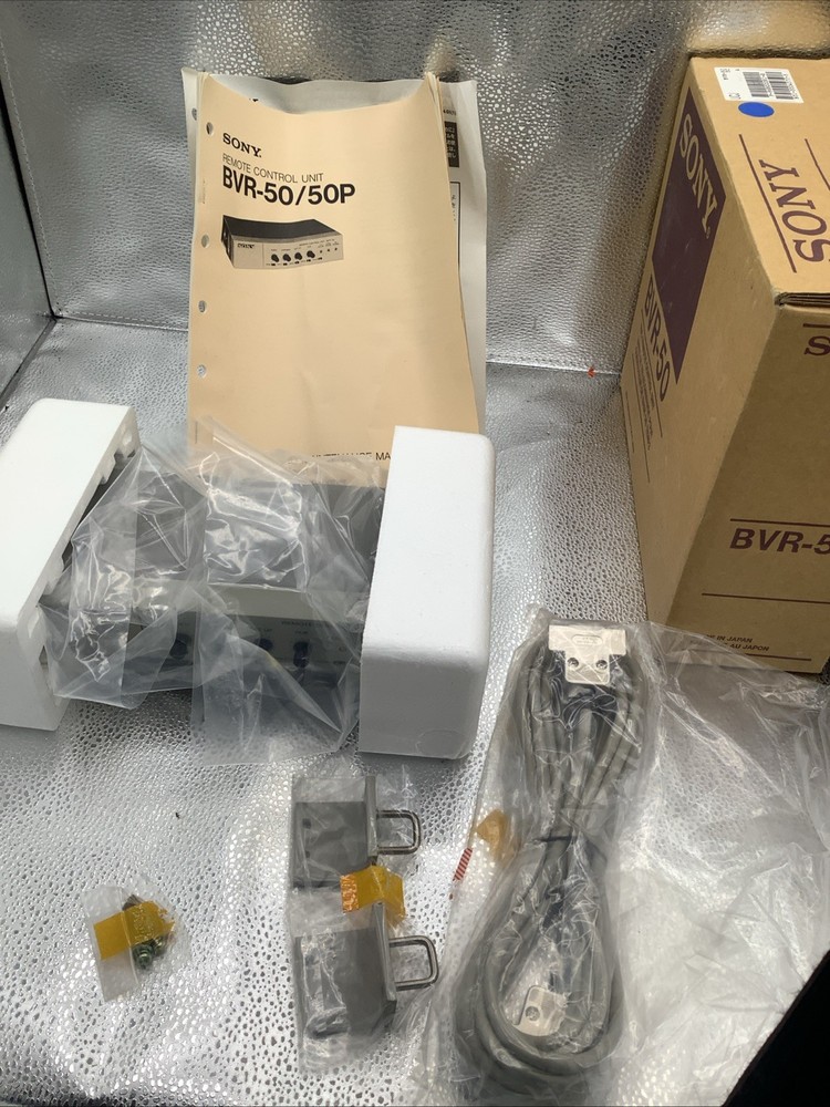 NEW Sony BVR-50 Remote Control Unit for BETACAM SP