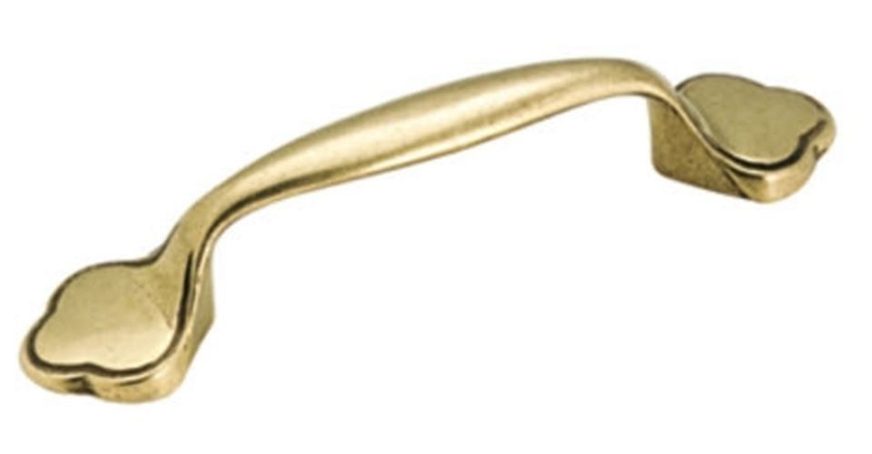(10 Pack) 3" Clover Ends Pull Antique English