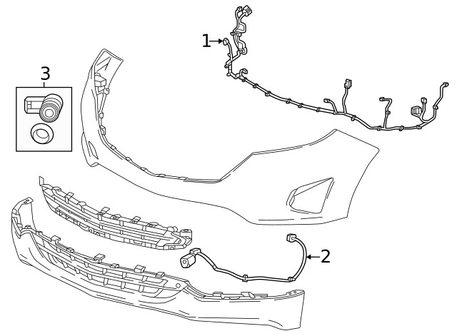 Genuine GM Harness 85638411