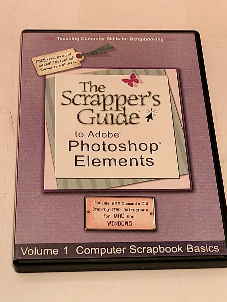 Scrapper's Guide Cd Rom Very Good 2 Disc DVD + Cd Rom