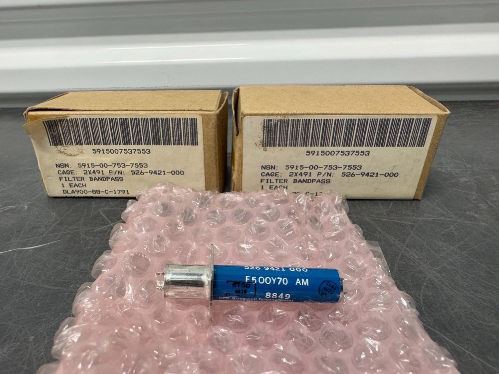 Filter Band Pass DLA900-88-C-1791