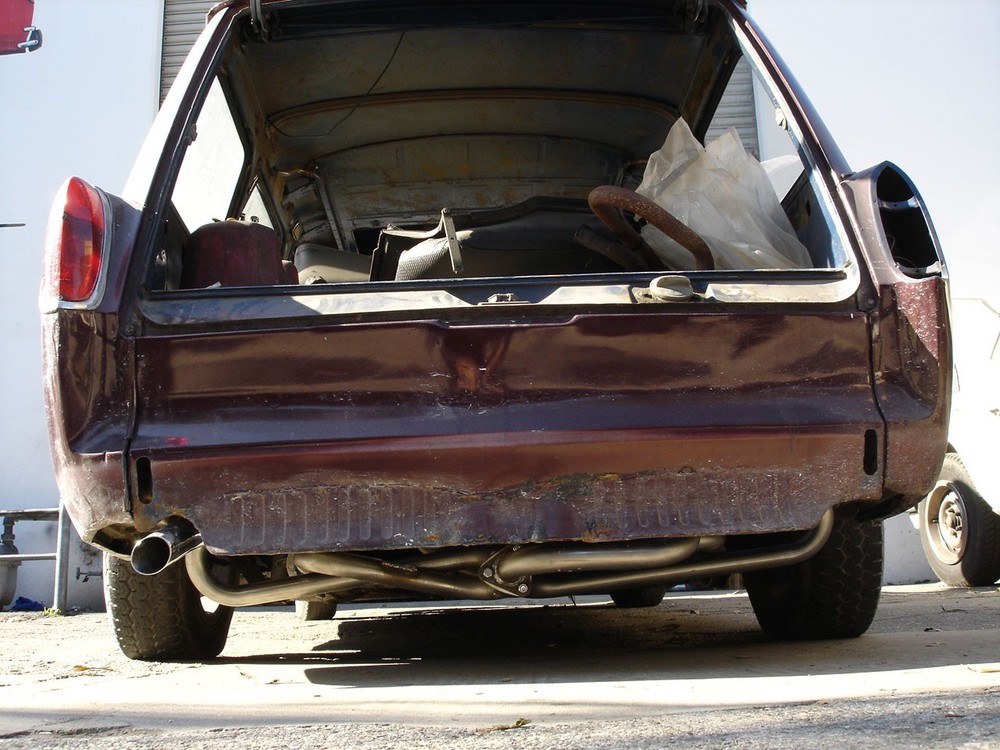 VW TYPE 3 OVER THE TOP PERFORMANCE EXHAUST SYSTEM NOTCHBACK SQUAREBACK FASTBACK