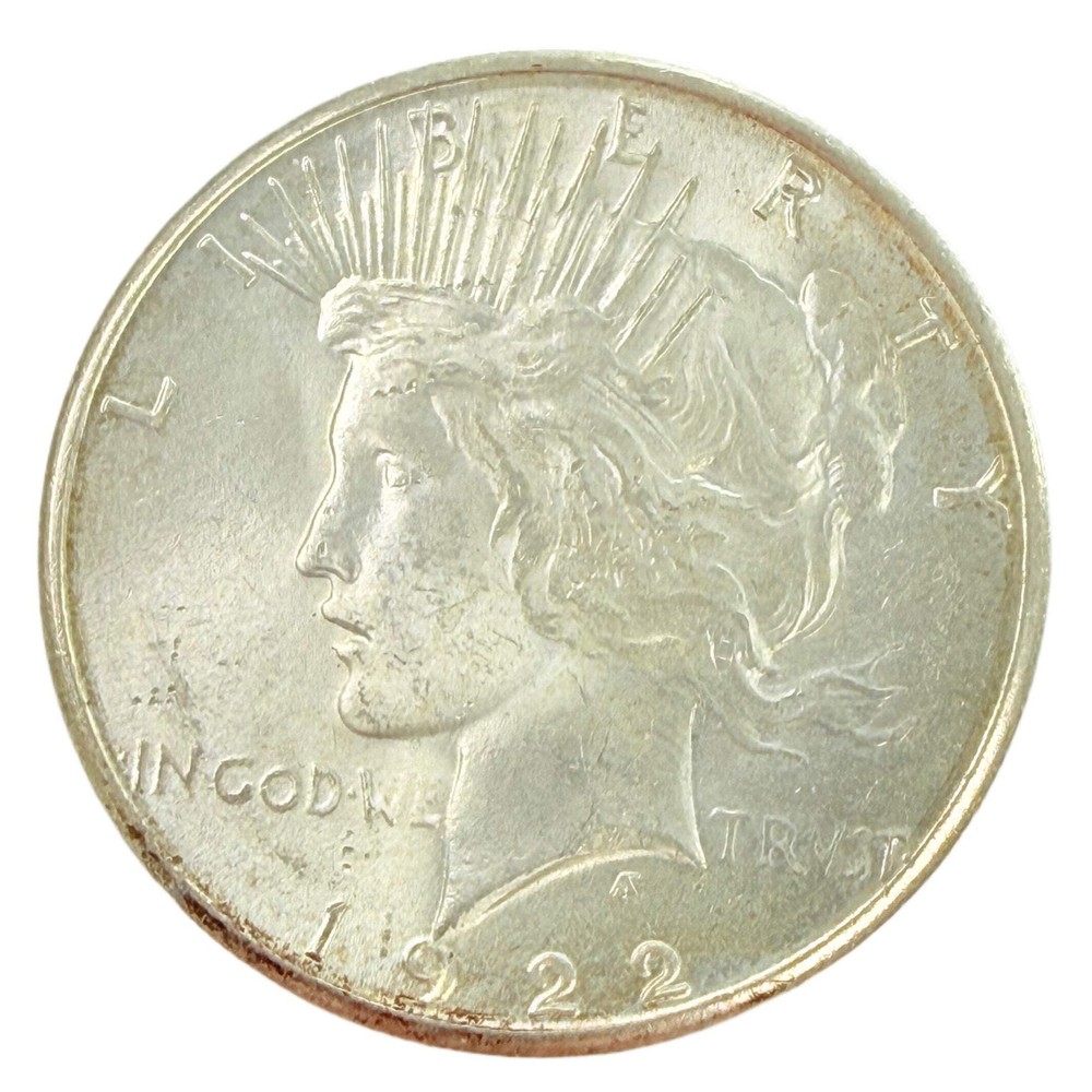 1922-S Peace Silver Dollar (BU)