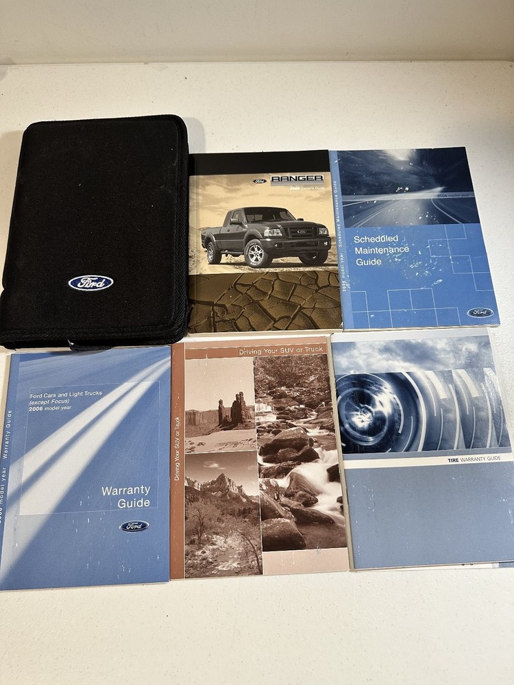 2006 Ford Ranger Owner's Manual Set
