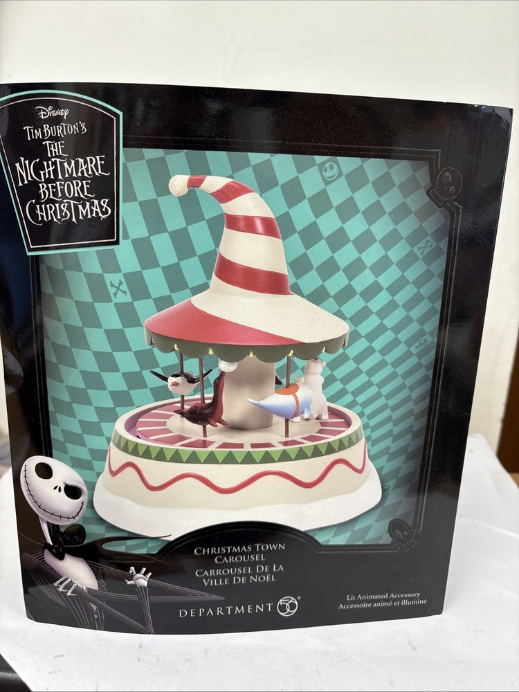 Nightmare Before Christmas Town Carousel Figure