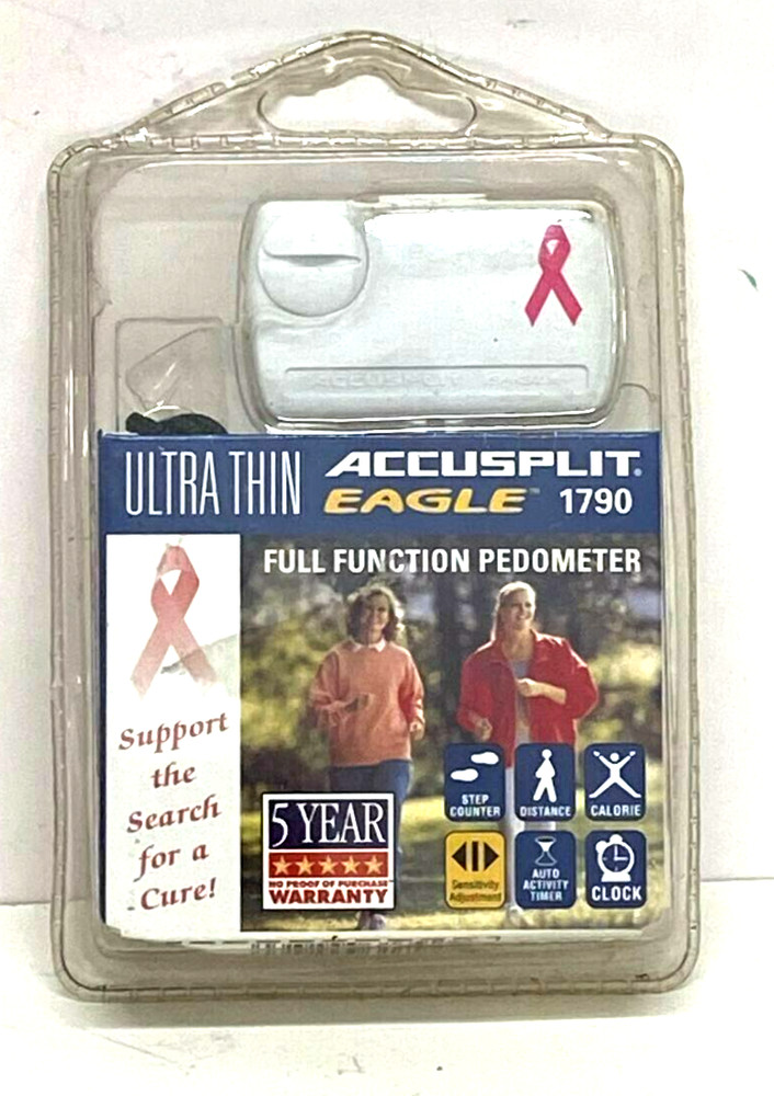 AccuSplit Eagle Ultra-Thin Walking Pedometer