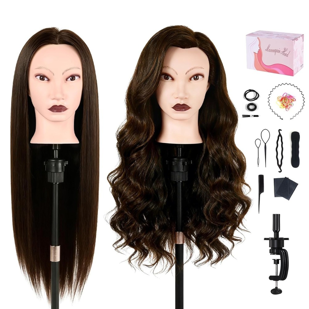 Cosmetology Mannequin Head for Styling Practice