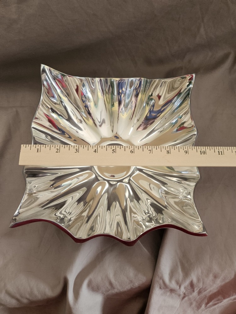 Vintage Silver Bruce Fox Salad Bowl