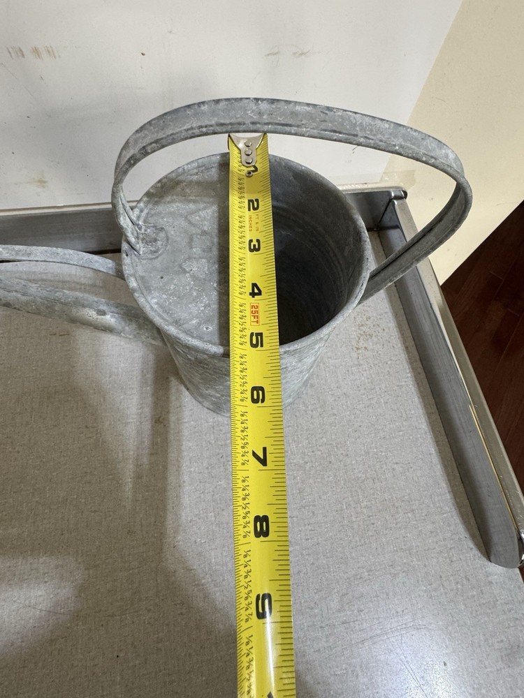 Restoration Hardware Watering Can Poland Galvanized