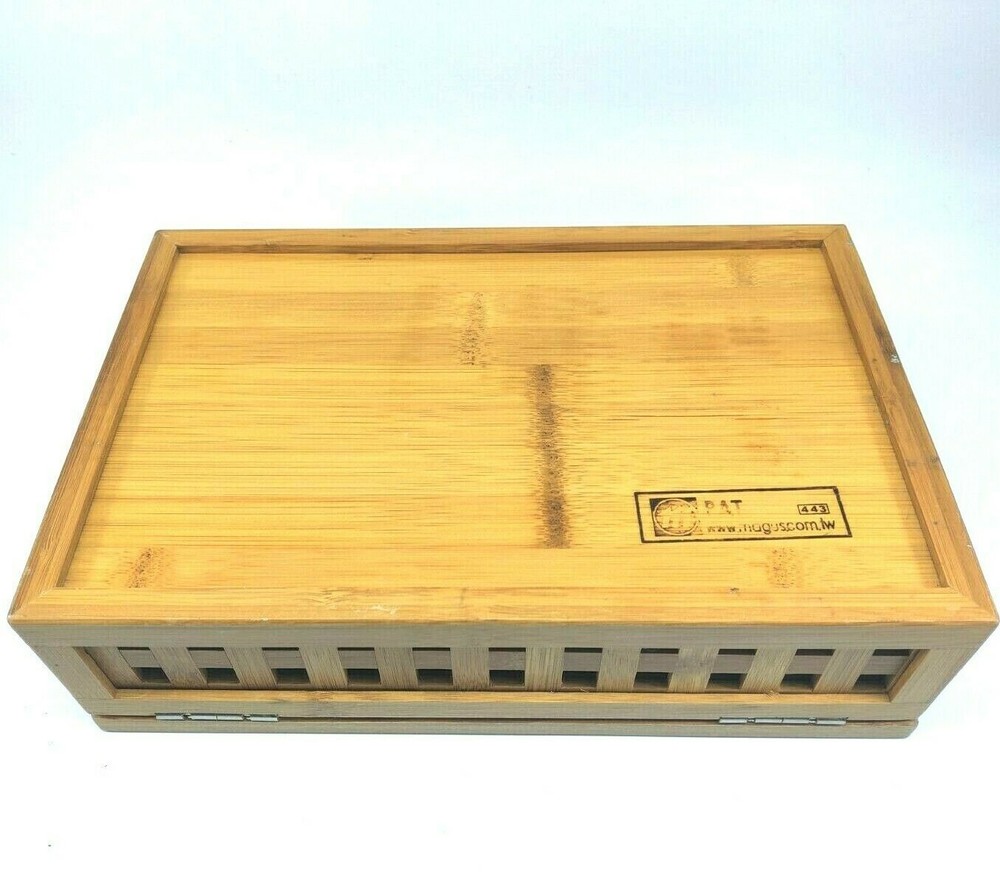 Wooden Box Cutout Square Pattern READ!!!