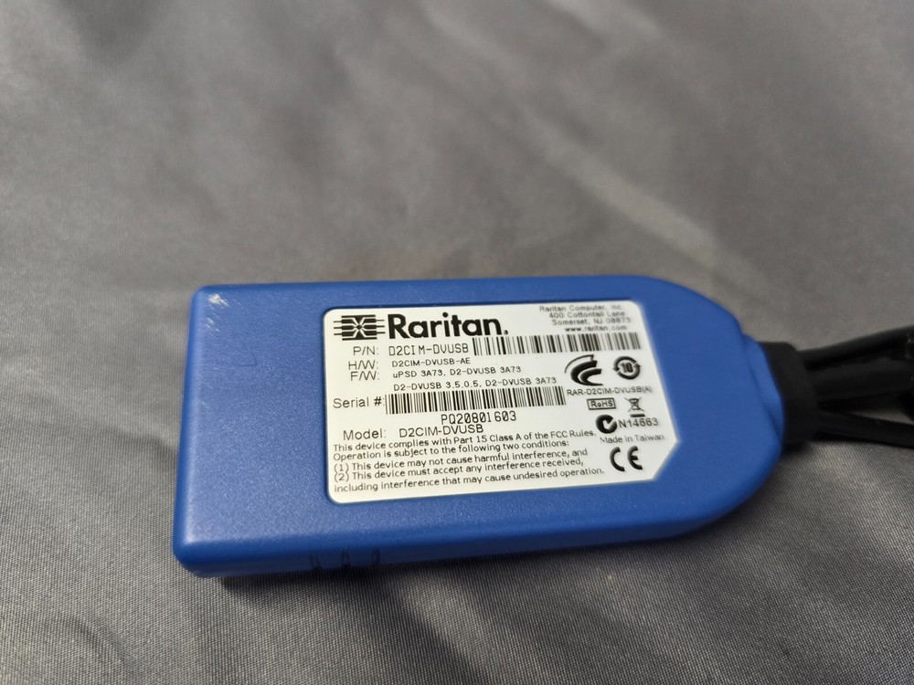 Raritan Dominion KX II KVM Cable - D2CIMDVUSB