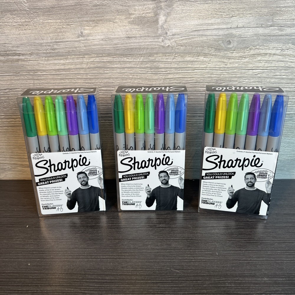 Sharpie Markers Fine Point Assorted Colors 3 Pack